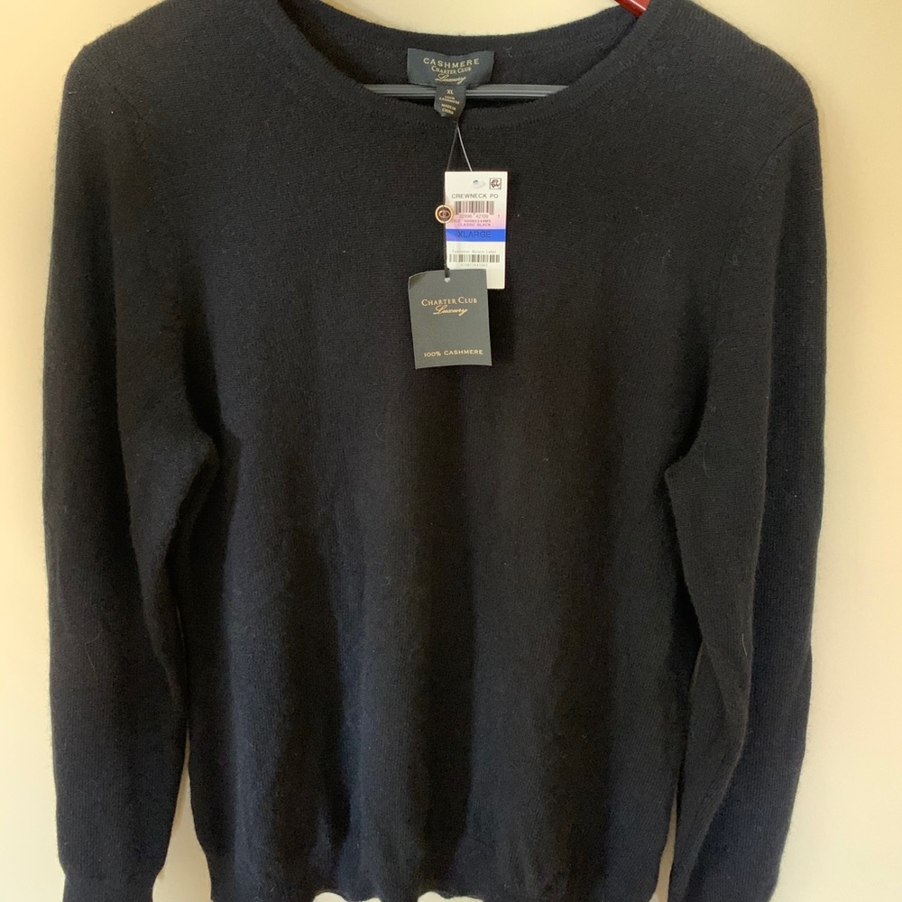 Brand new Charter Club Cashmere sweater